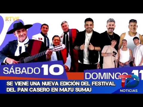 Presentaron la edición 27° del festival del Pan Casero en Mayu Sumaj.
