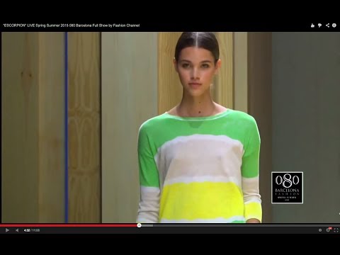 "ESCORPION" LIVE Spring Summer 2015 080 Barcelona Full Show by Fashion Channel