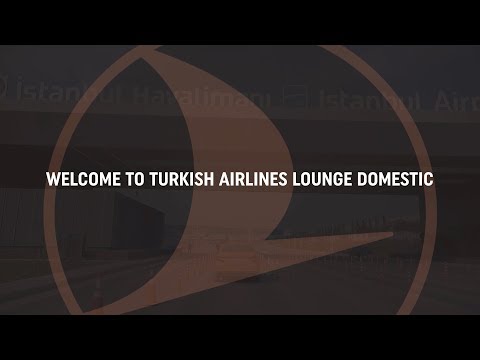 Lounge Doméstico do Aeroporto de Istambul - Turkish Airlines