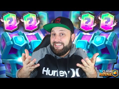 MELHOR BAU DA TEMPORADA DE TODOS OS TEMPOS NO CLASH ROYALE E GANHEI 2 LENDÁRIAS NESTE VÍDEO