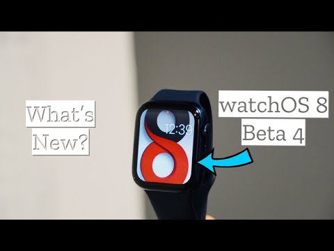 watchOS 8 beta 4 is Out! - What's New??