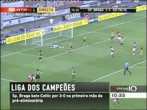 Braga 3-0 Celtic