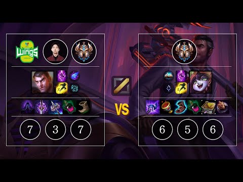 JAG Yaharong Jayce vs Lulu Mid - KR Challenger Patch 10.10