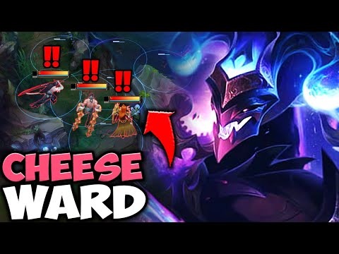 Shaco but I spend the entire game Cheesing the enemies in their jungle