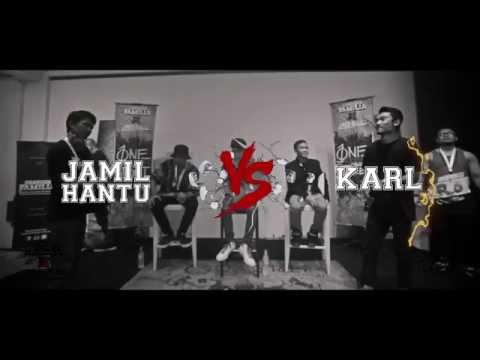 Lawalah X Underboss - Semi Final - Rap Battle - Jamil Hantu VS Karl
