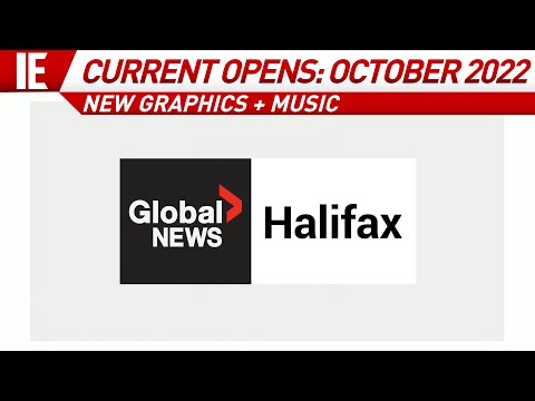 CIHF / Global News Halifax - [NEW GRAPHICS + MUSIC] Current News Opens: October 2022
