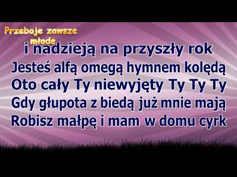 Krystyna Prońko - Jesteś lekiem na całe zło ( karaoke )