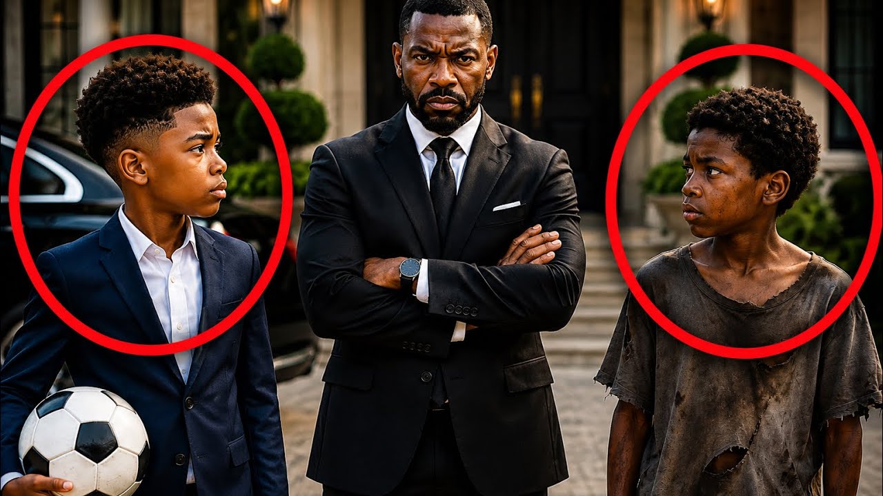 Millionaire Forbids Son's Friendship with Homeless Boy... Until He Heard What the Boy Said!