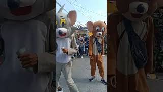 Download lagu Badut Tom Jerry Joget Joko Tingkir #shorts #likesubscribe mp3