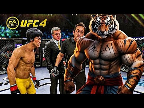 UFC 4 Bruce Lee Vs. Old Tiger Ea Sports