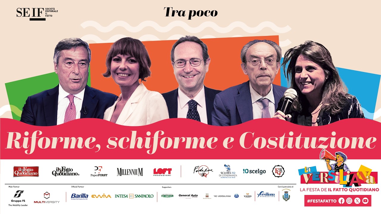 “Riforme, schiforme e Costituzione” con Cartabellotta, Villone e Zaccaria