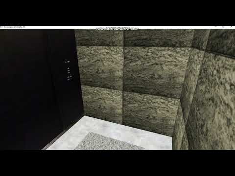 (RETAKE)Otis elevator at Lattus Tower(B2,B1,1)