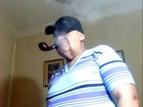 Smoking, my Stanwell, Viking, Pipe Tobaccos; with Light Blue Black Violet TShirt