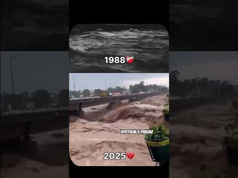 punjab flood in 1988 v/s in 2025🥲💔 #punjabisong #punjabimusic #punjabfloods