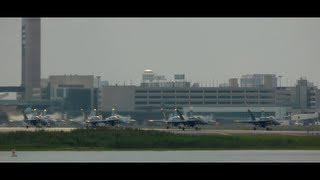 Blue Angels Depart From Boston!