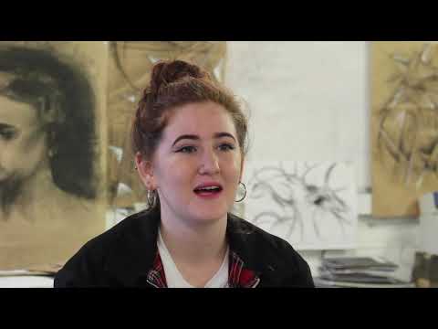 Kerry-Ann and Calvin discuss studying Art & Design