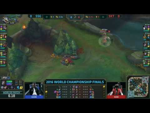 SKT vs SSG -Game 1 - Final 2016 World Championship   LoL Esports   SKT vs Samsung Galaxy