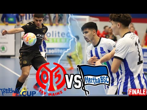 Finale beim Freeway Cup 2023 - Hertha BSC vs 1.FSV Mainz 05 🚨😱