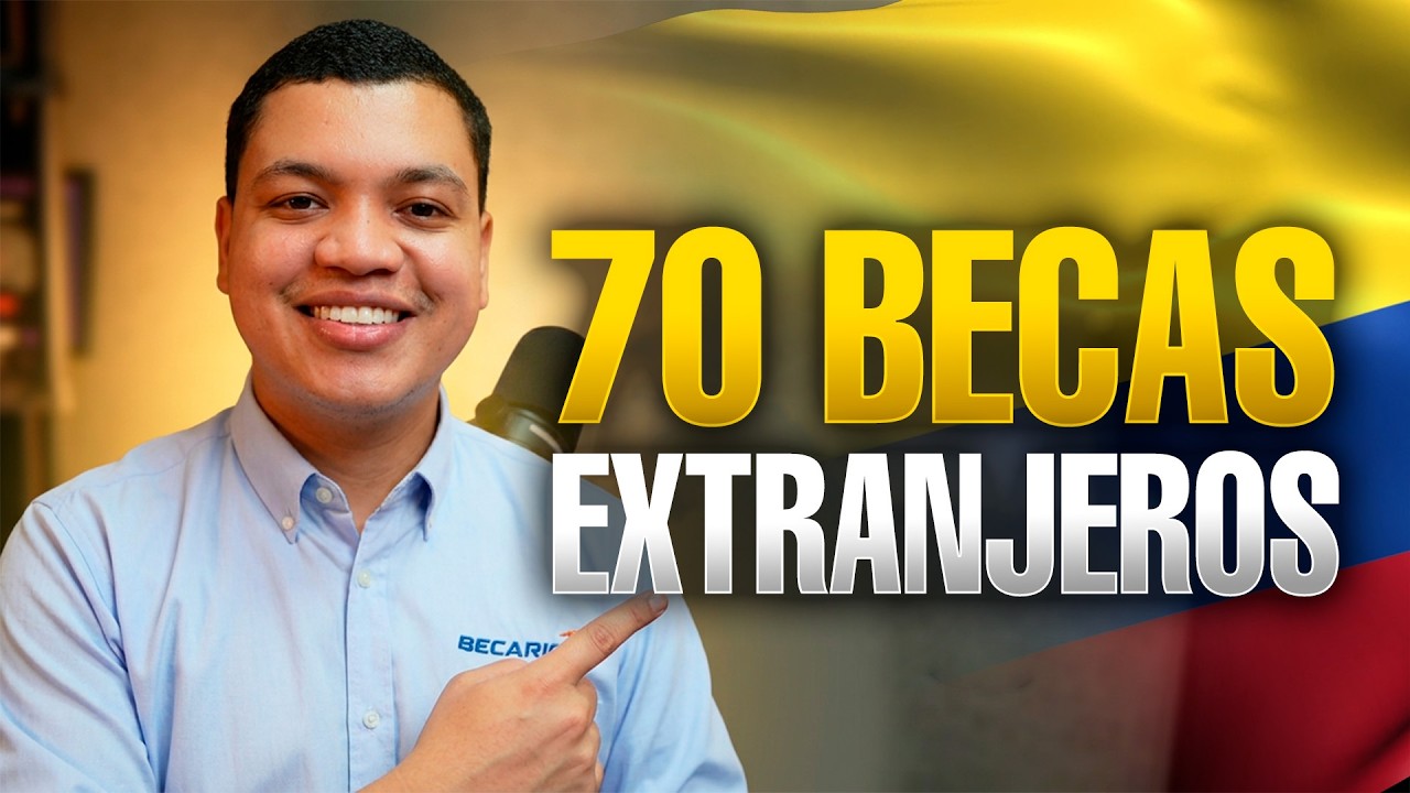🇨🇴 ¡Estudia GRATIS en Colombia! (70 Becas para Extranjeros 2026)