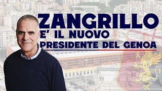 Conferenza stampa di presentazione del nuovo presidente del Genoa Alberto Zangrillo