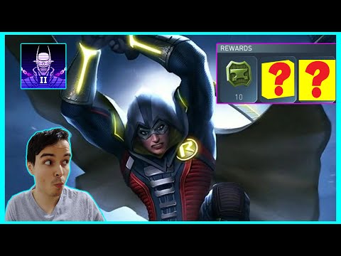 Heroic 2 Boss Robin Down + Rewards Dark Nights Solo Raids Injustice 2 Mobile