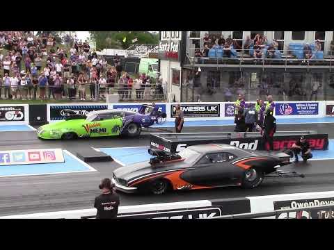 Santa Pod Main Event 2023 - Pro Mod Q3&4