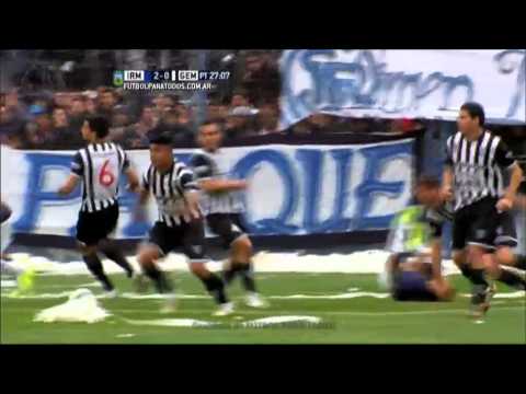 Gol de Servio. Independiente RM 3 - Gimnasia (M) 0. Fecha 28. B Nacional 2015. FPT