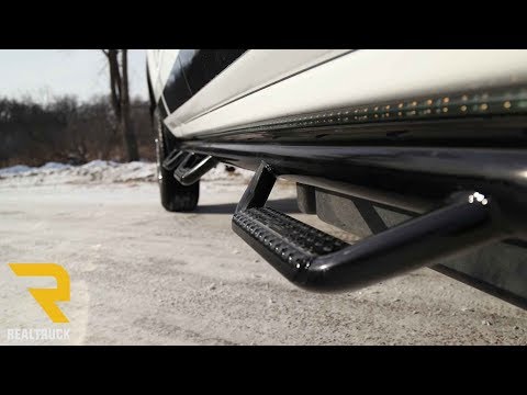 N-Fab Hooped Wheel to Wheel Nerf Bars on a 2015 GMC Sierra 2500 HD Denali Pickup Truck - Fast Facts