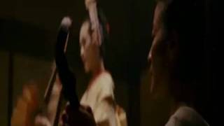 Sayuri's first geisha dance