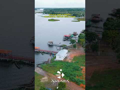 Diz que ama o Amapá, mas nunca visitou esse lugar