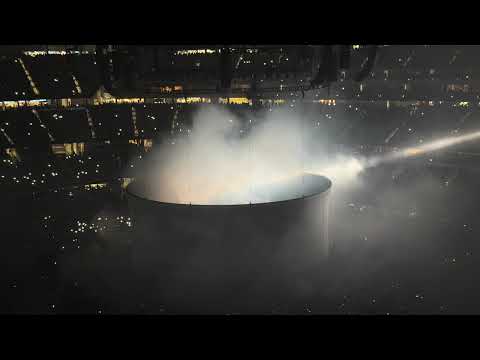The globe stage at Inglewood, California, Wed 1 Apr 2026