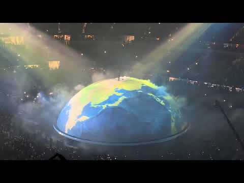 The globe stage at Inglewood, California, Wed 1 Apr 2026