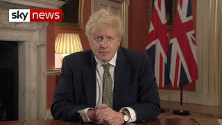 In full: PM Boris Johnson makes TV address announcing new England lockdown