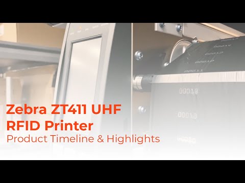 Zebra ZT411 UHF RFID Printer | Product Highlights Zebra ZT411 UH...