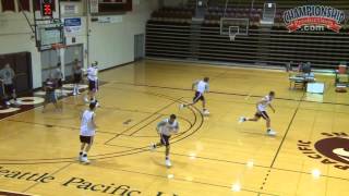 All Access Basketball Practice with Ryan Looney  - Clip 2