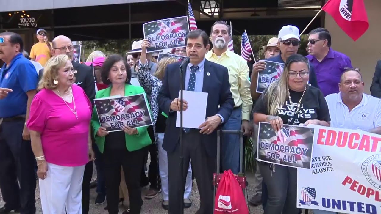 LULAC condemns Paxton’s election fraud raids at news conference