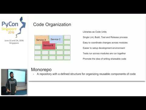 Python Pants - A build system for large codebases with multiple dependencies - PyConSG 2016