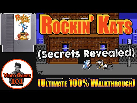 Rockin' Kats NES Walkthrough | 100% Guide | Video Games 101
