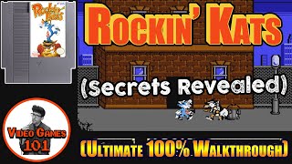 Rockin' Kats NES Walkthrough | 100% Guide | Video Games 101