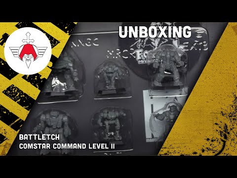 Battletech: ComStar Command Level II - Unboxing