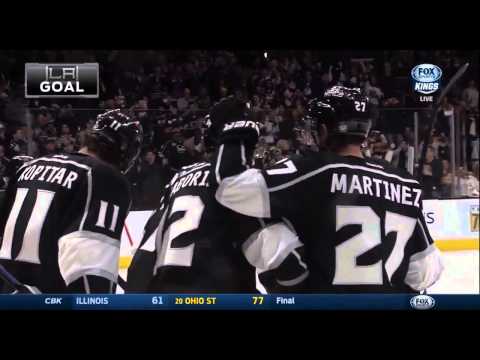 Los Angeles Kings Score 3 Goals in Under 2 Minutes vs Predators 01/03/15