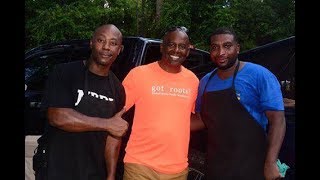 Family Reunion Cook And Meeting Martin Meyhew( NFL Player Ret.)
