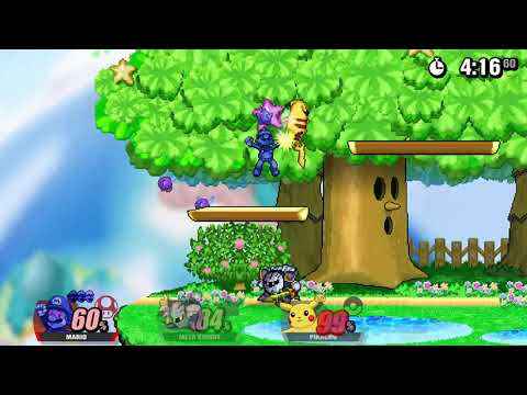 Super Smash Flash 2 Classic Mode - part 1 - Mario | Because I'm Bored |