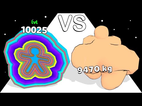 Layer Runner VS Eat Numbers: Level Up Numbers ❌ Max level!