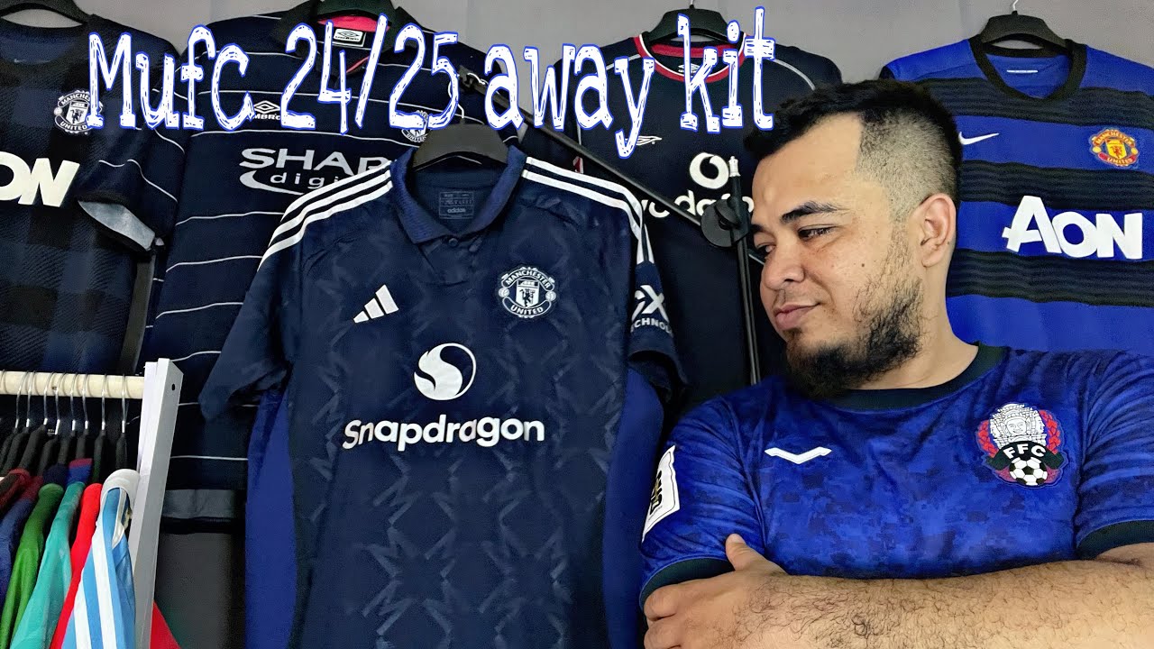 MUFC 24/25 AWAY KIT, ABSOLUTELY STUNNING DESIGN BY ADIDAS !