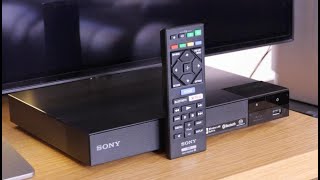Sony BDP S6700 Blu ray player _ Unboxing and test with old VCD and DVD