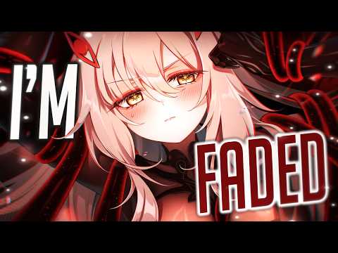 Nightcore - Faded (But it hits different) (Lyrics)