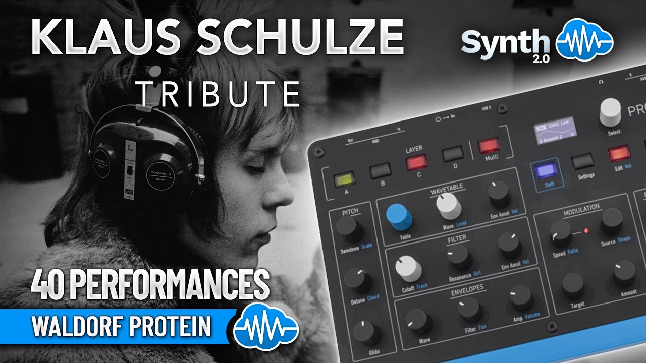 LFO147 - Klaus Shulze Tribute - Waldorf Protein ( 40 performances ) - Video Preview 1