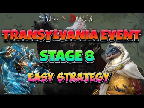 Transylvania Event - Stage 8 - Nocturne Mina - Easiest Strategy | Watcher Of Realms