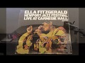 Ella Fitzgerald Live at the Carnegie Hall singing I've Gotta Be Me on vinyl